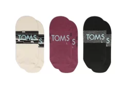 Damen TOMS *3-Er Pack No Show Socken Mehrfarbig