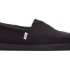 Herren TOMS Alpargata*Alp Fwd All Black Recycled Cotton Canvas Schwarz/Schwarz