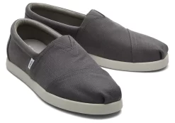 Herren TOMS Alpargata*Alp Fwd Forged Iron Textured Woven Grau