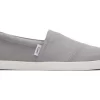 Herren TOMS Alpargata*Alp Fwd Grey Recycled Cotton Canvas Grau