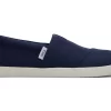 Herren TOMS Alpargata*Alp Fwd Navy Recycled Cotton Canvas Marineblau