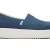 Damen TOMS Slipper*Alpargata Blue Midform Espadrille Majolika-Blau