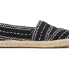 Damen TOMS Espadrilles*Alpargata Chunky Global Woven Rope Espadrille Schwarz Gewebt