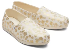 Damen TOMS Alpargata*Alpargata Floral Blooms Gold