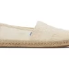 Damen TOMS Espadrilles*Alpargata Floral Lace Rope Espadrille Naturweise Blumenspitze