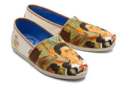 Damen TOMS Alpargata*Alpargata Frida-Kahlo-Portrat Naturweis