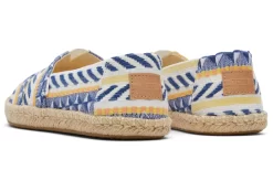 Damen TOMS Espadrilles*Alpargata Global Jaquard Rope Espadrille Naturweis Global Jacquard