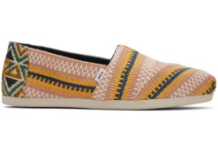 Damen TOMS Alpargata*Alpargata Global Woven Mango Multi