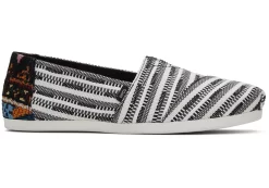 Damen TOMS Alpargata*Alpargata Global Woven Black Multi