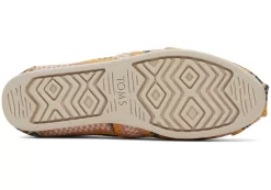 Damen TOMS Alpargata*Alpargata Global Woven Mango Multi