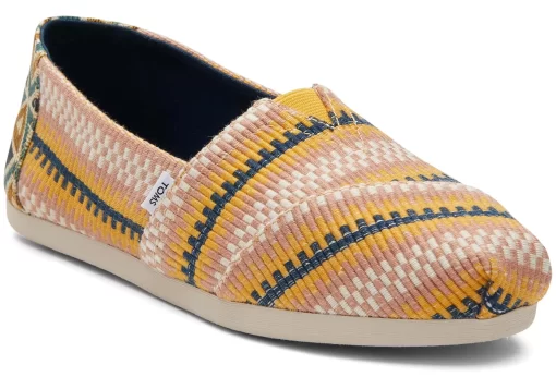 Damen TOMS Alpargata*Alpargata Global Woven Mango Multi