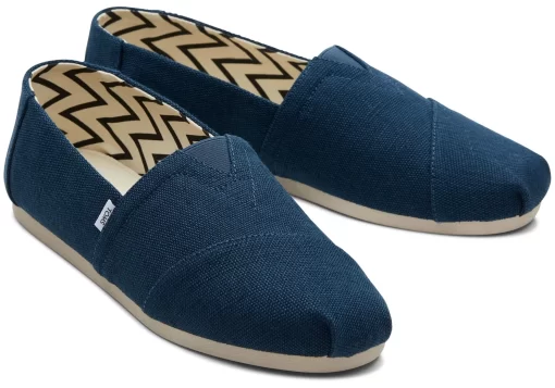 Herren TOMS Alpargata*Alpargata Heritage Canvas Dunkles Indigoblau