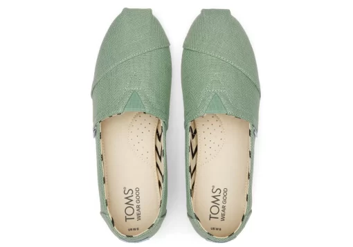 Damen TOMS Alpargata*Alpargata Heritage Canvas Frosty Sage