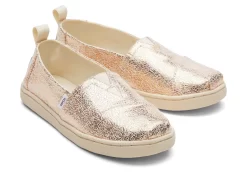 Kinder TOMS *Alpargata Kinderschuhe Gold