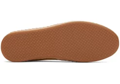 Damen TOMS Slipper*Alpargata Mit Lederbezug Suede Bernsteingelb Gold