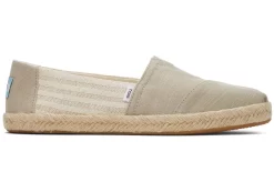 Damen TOMS Espadrilles*Alpargata Recycled Cotton Rope Espadrille Beige