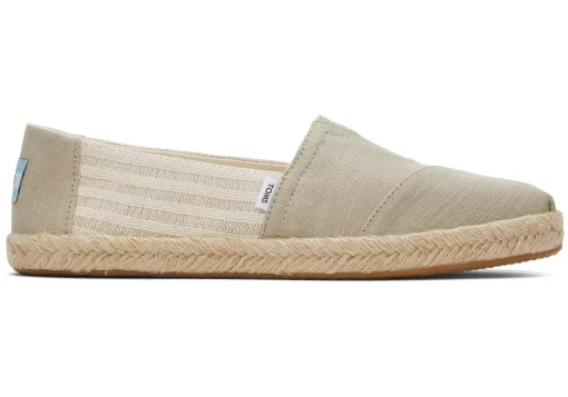 Damen TOMS Espadrilles*Alpargata Recycled Cotton Rope Espadrille Beige