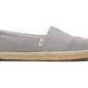 Damen TOMS Espadrilles*Alpargata Recycled Cotton Rope Espadrille Grau