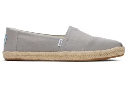 Damen TOMS Espadrilles*Alpargata Recycled Cotton Rope Espadrille Grau