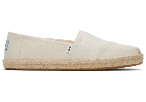 Damen TOMS Espadrilles*Alpargata Recycled Cotton Rope Espadrille Naturweises Gewebe