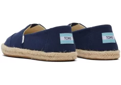 Damen TOMS Espadrilles*Alpargata Recycled Cotton Rope Espadrille Marineblau