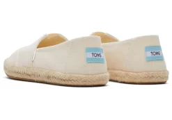 Damen TOMS Espadrilles*Alpargata Recycled Cotton Rope Espadrille Naturweises Gewebe