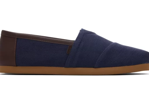 Herren TOMS Alpargata*Alpargata Synthetic Trim Deep Navy