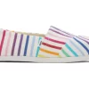 Damen TOMS Alpargata*Alpargata Unity Rainbow Stripe