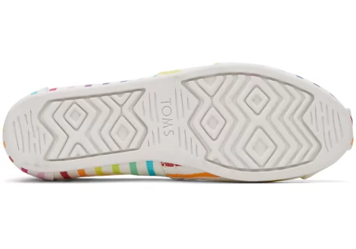 Damen TOMS Alpargata*Alpargata Unity Rainbow Stripe