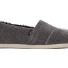 Damen TOMS Hausschuhe*Alpargatas Chenille Chenille Forged Iron