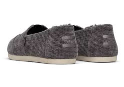 Damen TOMS Hausschuhe*Alpargatas Chenille Chenille Forged Iron