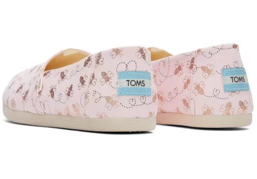 Damen TOMS Alpargata*Bienen Alpargatas Pink