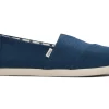 Herren TOMS Alpargata*Blaue Alpargatas Majolika-Blau