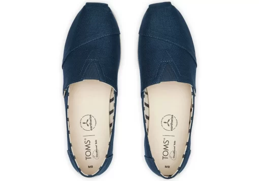 Herren TOMS Alpargata*Blaue Alpargatas Majolika-Blau