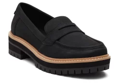 Damen TOMS Slipper*Cara Loafer Schwarz/Schwarz