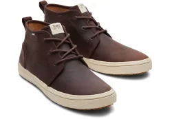 Herren TOMS Sneakers*Carlo Mid Terrain Brown Water Resistant Sneaker Water Resistant Clove Brown