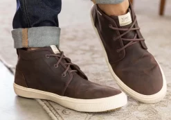 Herren TOMS Sneakers*Carlo Mid Terrain Brown Water Resistant Sneaker Water Resistant Clove Brown