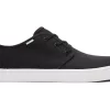 Herren TOMS Sneakers*Carlo Sneaker Heritage Canvas Schwarz