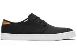 Herren TOMS Sneakers*Carlo Sneaker Heritage Canvas Schwarz