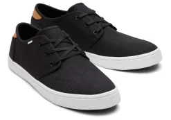 Herren TOMS Sneakers*Carlo Sneaker Heritage Canvas Schwarz