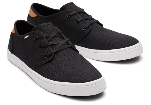 Herren TOMS Sneakers*Carlo Sneaker Heritage Canvas Schwarz