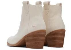 Damen TOMS Heels & Wedges*Constance Suede Heeled Boot Light Sand