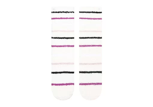 Damen TOMS *Cozy Cushioned Crew Socks Holiday Stripe