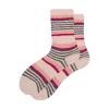 Damen TOMS *Cozy Cushioned Crew Socks Pink Gestreift