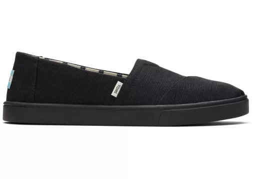 Damen TOMS Sneakers*Cupsole Alpargatas Black On Black