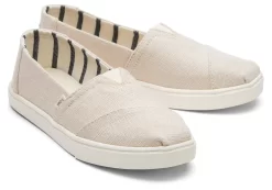 Damen TOMS Sneakers*Cupsole Alpargatas Naturweis