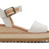 Damen TOMS Heels & Wedges*Diana Wedge Sandalen Naturweis