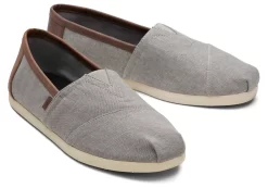 Herren TOMS Alpargata*E Chambray Alpargatas Grau