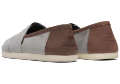 Herren TOMS Alpargata*E Chambray Alpargatas Grau