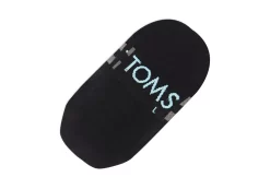 Herren TOMS *E No Show Socken Schwarz